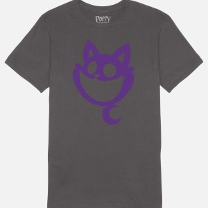 CatNap Face Charcoal Tee