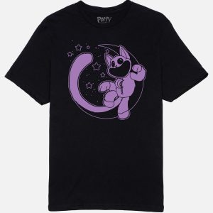 CatNap Moon Black Tee