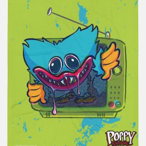 Huggy Wuggy TV Blanket