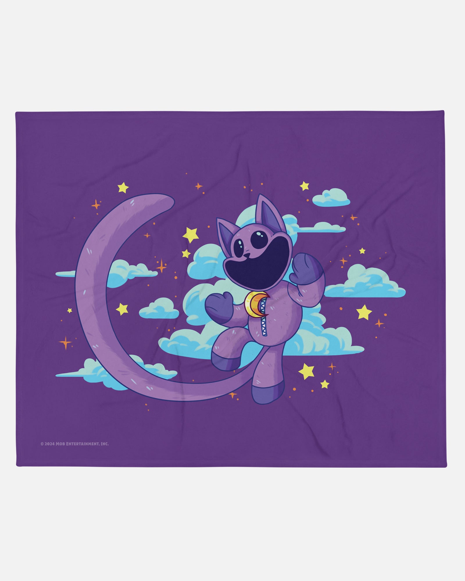 CatNap Night Sky Throw Blanket