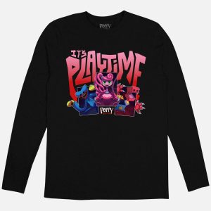 It's Playtime Poppy Gang Long Sleeve Tee