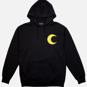 CatNap Time To Sleep Black Drawstring Hoodie