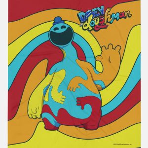 Doey The Doughman Throw Blanket