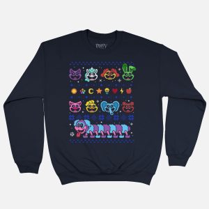 Smiling Critters Holiday Sweater